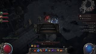 POE 2  Witch Necromancer Level 30 l Act 2  Trials [upl. by Shreeves]