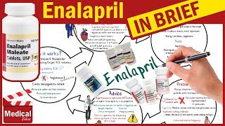 Enalapril Vasotec What Is Enalapril Used For  Enalapril Dosage Side Effects amp Contraindications [upl. by Azelea66]