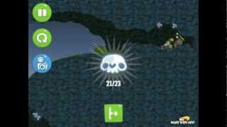 Bad Piggies Hidden Skull Level 45 Walkthrough [upl. by Telford]