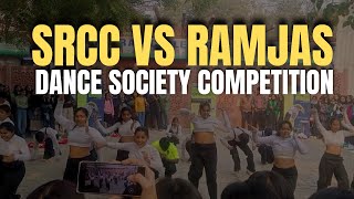 SRCC VS RAMJAS DANCE SOCIETY PERFORMACE  DELHI UNIVERSITY [upl. by Karola]