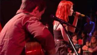 Paramore  Misery Business MTV Unplugged [upl. by Ayama]