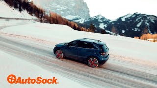 Installation and Driving A safe Winter Experience with AutoSock [upl. by Meehan]