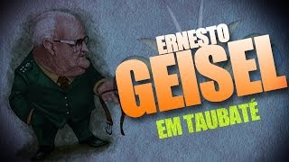 Ernesto Geisel em Taubaté [upl. by Temp]