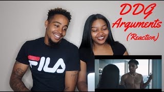 DDG ARGUMENTS MUSIC VIDEO REACTION [upl. by Ahslek]