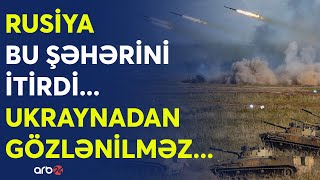 SON DƏQİQƏ Ukraynadan gözlənilməz hücum Rusiya mühüm şəhərini itirdi Donbas savaşında kritik an [upl. by Nivad]