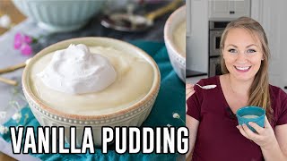 How to Make Vanilla Pudding [upl. by Leiuqese]