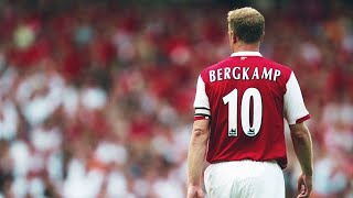 Dennis Bergkamp the Iceman Goals amp Skills [upl. by Erde]