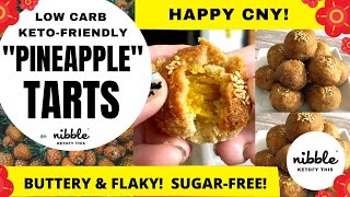 Low Carb “Pineapplequot Tarts  Ketofriendly “Pineapple” Tarts  Sugarfree “Pineapplequot Tarts [upl. by Anawd107]