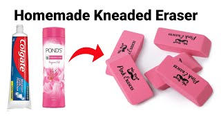 How to make Kneaded Eraser at homeDIY Kneaded Eraser homemade Kneaded Eraser Moldable Eraser [upl. by Bolten422]