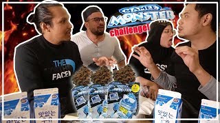 MAMEE MONSTER GHOST PEPPER CHALLENGE ft SHAZZ ZAINUDDIN SCHAFFY dan HAZEMAN HUZIR [upl. by Pettifer]