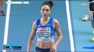 Florentina Iusco  Long Jump Women EIC Torun 2021 Athletics [upl. by Llertnom]