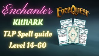 EVERQUEST TEEK TLP 2024  New player Enchanter guide for random loot Kunark spells level 1460 [upl. by Ardnyk]