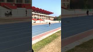 100M time trial Shorts Athletics 100M surendercoach [upl. by Rebmac]