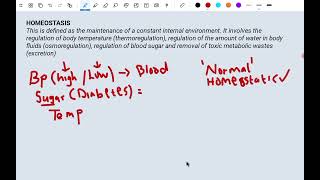 O Level Biology  Homeostasis  Thermoregulation [upl. by Eddra502]