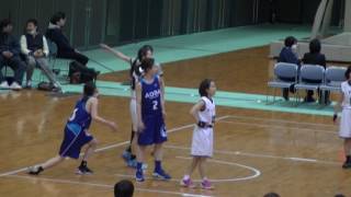 関東クラブバスケットボール選手権2017 02 04 HIPICK埼1 vs AOBA神2 [upl. by Helbonia]