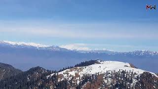 Nanga Parbat Top View From Miranjani  Clear Weather  Rare Video [upl. by Einaffyt647]