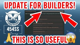 Stormworks UPDATE for Builders YAY [upl. by Yand]