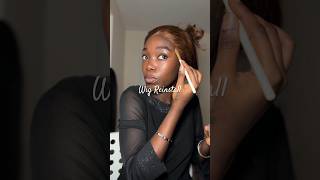 Reinstalling wig without glue wigreinstall wiginstall humanhair lacefrontwig wiginfluencer [upl. by Atlanta]