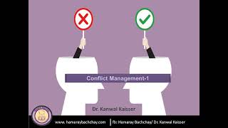 Conflict Management 1 I Dr Kanwal Kaisser [upl. by Kilam961]