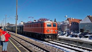 Abfahrt des SonderErlebniszug 14076 am 20012024 in AttnangPuchheim [upl. by Melamie]