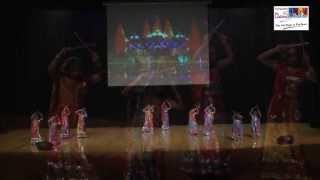 Dandiya dance performance o by children group on Kisna song  Sampadas Dance Studio [upl. by Terti]