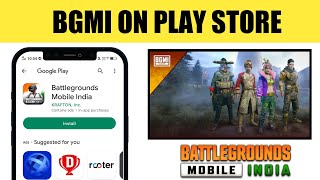 FINALLY BGMI IS BACK ON PLAY STORE  BGMI SERVER ON DATE [upl. by Tilden]