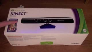 Xbox 360 Kinect Unboxing [upl. by Ettesil378]