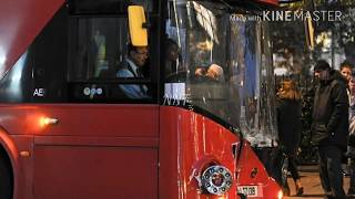 London Bus Smashes MANY CARS [upl. by Lotsirhc450]