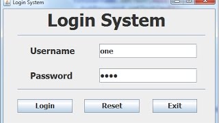 How to Create a Login Systems in Java Eclipse [upl. by Jayne]