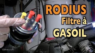 Rodius 🚙 Remplacement du Filtre à Gasoil 🛢 [upl. by Ker]