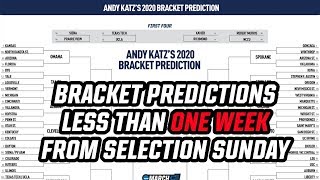 Bracketology NCAA tournament bracket prediction March 9 [upl. by Niran]