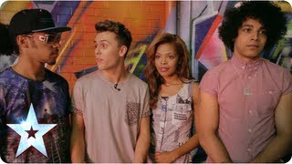 Luminites on how BGT can change your life  Britains Got Talent 2014 [upl. by Wirth404]