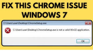 chrome setup is not valid win32 application  chrome download install in windows 7 8 chrome [upl. by Erdnoid]