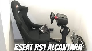 Rseat RS1 Alcantara Recensione Ita rseat rs review cockpit [upl. by Asiram]