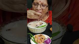 Panta Bhat Eating shorts ytshorts trending viralvideo [upl. by Ecyt]