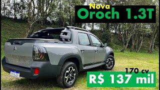 Renault Oroch MELHOROU DEMAIS com o novo motor 13 turbo — mas será que agora ENCARA a Fiat Toro [upl. by Lilhak]