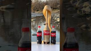 Coke vs Mentos Fountain in slow motion experiment [upl. by Orms]