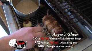 How to Cook Pheasant  Bacon Wrapped amp Mushroom Glazed Pheasant with Dakota Grills [upl. by Edelson952]