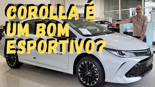 Corolla Cross GR  Como é o Corolla Esportivo da Toyota [upl. by Aicen]