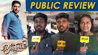 Brother Public Review  Brother Review Movie Review  Jayam Ravi Priyanka Mohan  Brother Review [upl. by Sitruc425]