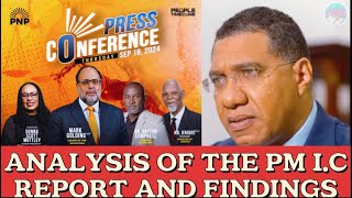 LIVE NOW PNP Analysis Of PM Holness Report Findings [upl. by Trenna]