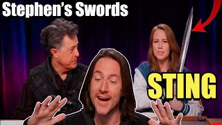 Stephen Colbert Shows Critical His REAL LOTR Sword  Critical Moments [upl. by Chak]