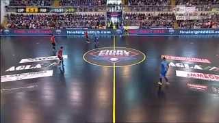 Calcio a 5  Final Eight Coppa Italia 2015  1o QdF  Luparense vs Fabrizio Corigliano [upl. by Nreval]