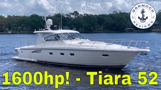 Reduced to 299000  2000 Tiara Yachts 52 Express For Sale [upl. by Ujawernalo]