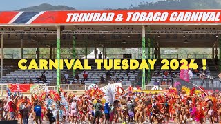 Highlights P1 Carnival Tuesday 2024 Trinidad amp Tobago Parade of the Bands the ground was shaking [upl. by Rodmur]