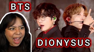 BTS  Dionysus 2019 SBS Gayo Daejeon  FIRST TIME REACTION [upl. by Saxen762]