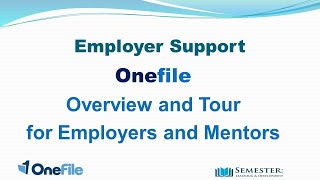 Onefile Employer Overview [upl. by Annaik]