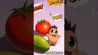 Pickle Vs Tomato The Ultimate Showdown animation shortstory vegetables [upl. by Sophey]