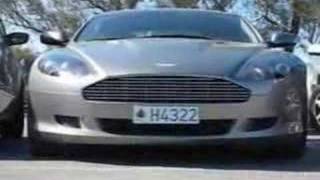 Aston Martin DB9 Volante start up [upl. by Atirec72]