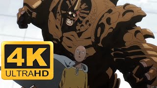 Saitama amp Genos vs Carnage Kabuto English Dub 4K 60FPS [upl. by Eltsyek]